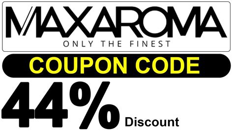 maxaroma free shipping code.